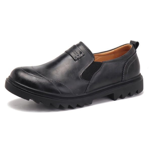 Męskie Mern Comfy Casual Business Elastyczny Pasek Slip On Oxfords