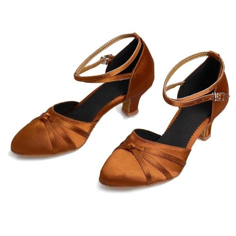 Kobiety 5.5 cm Obcas Tango Sala Balowa Nowoczesne Modne Buty Do Tańca CZółenka