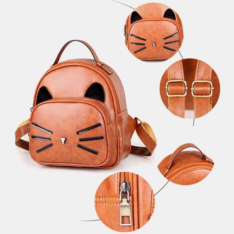 Damska Torba Crossbody Cat Pattern Torebka Crossbody Torba Plecak Na Randkę Na Zewnątrz