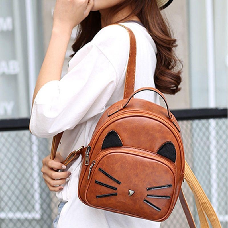 Damska Torba Crossbody Cat Pattern Torebka Crossbody Torba Plecak Na Randkę Na Zewnątrz