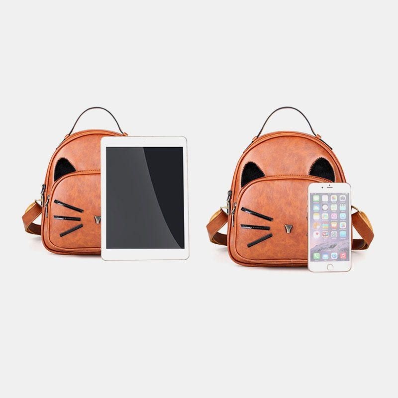 Damska Torba Crossbody Cat Pattern Torebka Crossbody Torba Plecak Na Randkę Na Zewnątrz