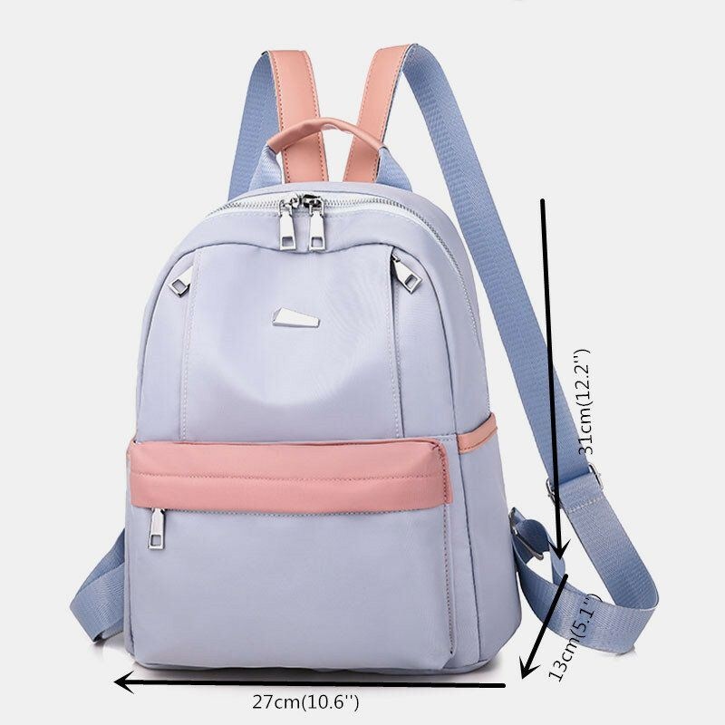 Kobiety Multi-carry Outdoor School Bag Casual Travel Mały Plecak Torebka