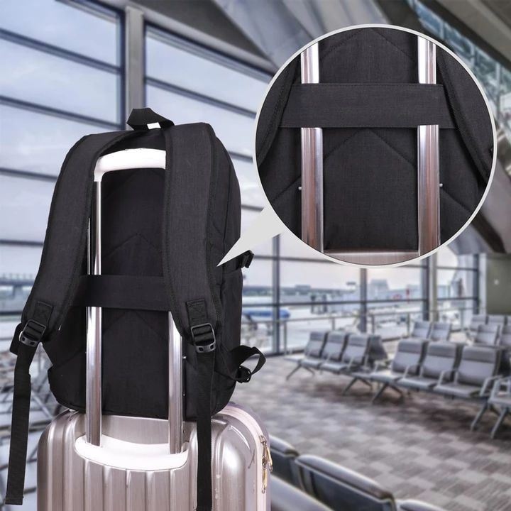 Mężczyźni Kobiety Duża Pojemność Moda Anti-theft Usb Plecak Outdoor Travel Bag