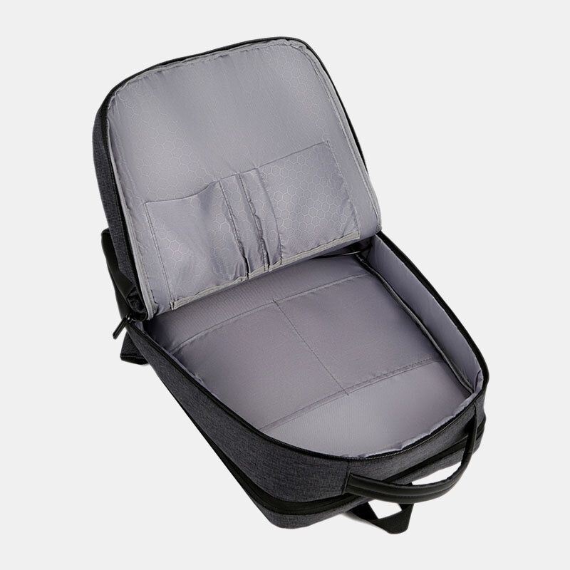 Mężczyźni Oxford 15.6-calowy Laptop Usb Do Ładowania Anti-theft Business Laptop Bag Plecak