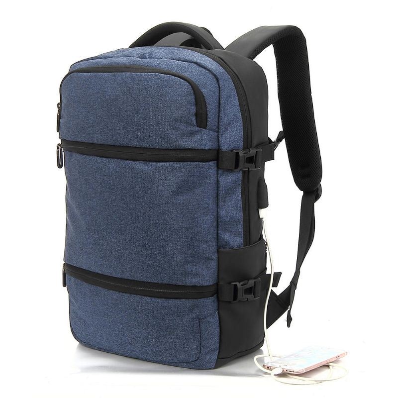 Męska Torba Podróżna O Dużej Pojemności Usb Charge Backpack