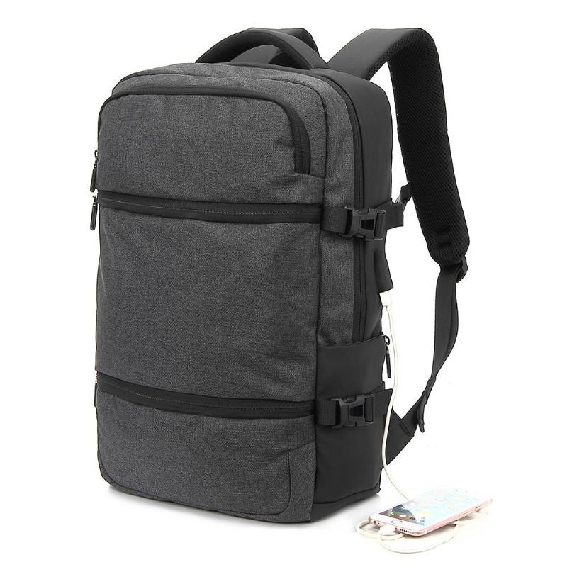 Męska Torba Podróżna O Dużej Pojemności Usb Charge Backpack