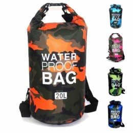 Męska Wodoodporna Lekka Torba Na Zewnątrz Camouflage Dry Bag Camo Compression Bag