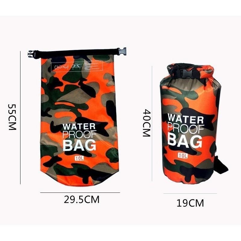 Męska Wodoodporna Lekka Torba Na Zewnątrz Camouflage Dry Bag Camo Compression Bag