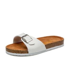 Kobiety Casual Beach Open Toe Platform Kapcie Korkowe Sandały