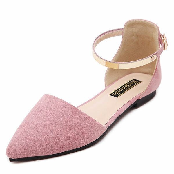 Kobiety Pointed Toe Miękka Podeszwa Casual Slip On Flat Loafers