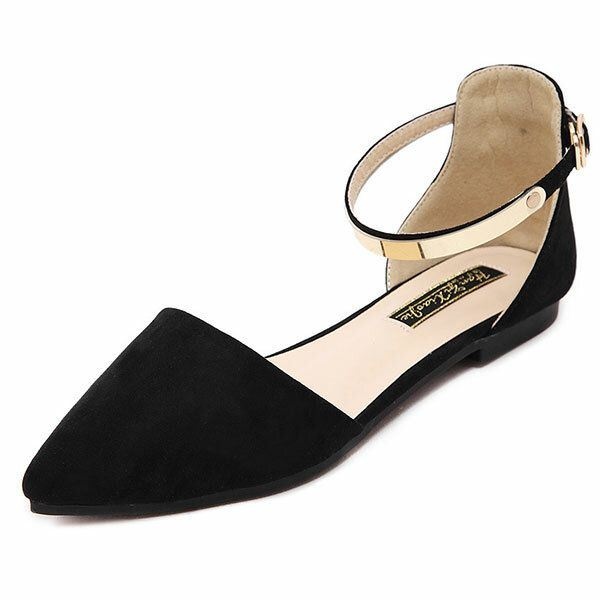 Kobiety Pointed Toe Miękka Podeszwa Casual Slip On Flat Loafers