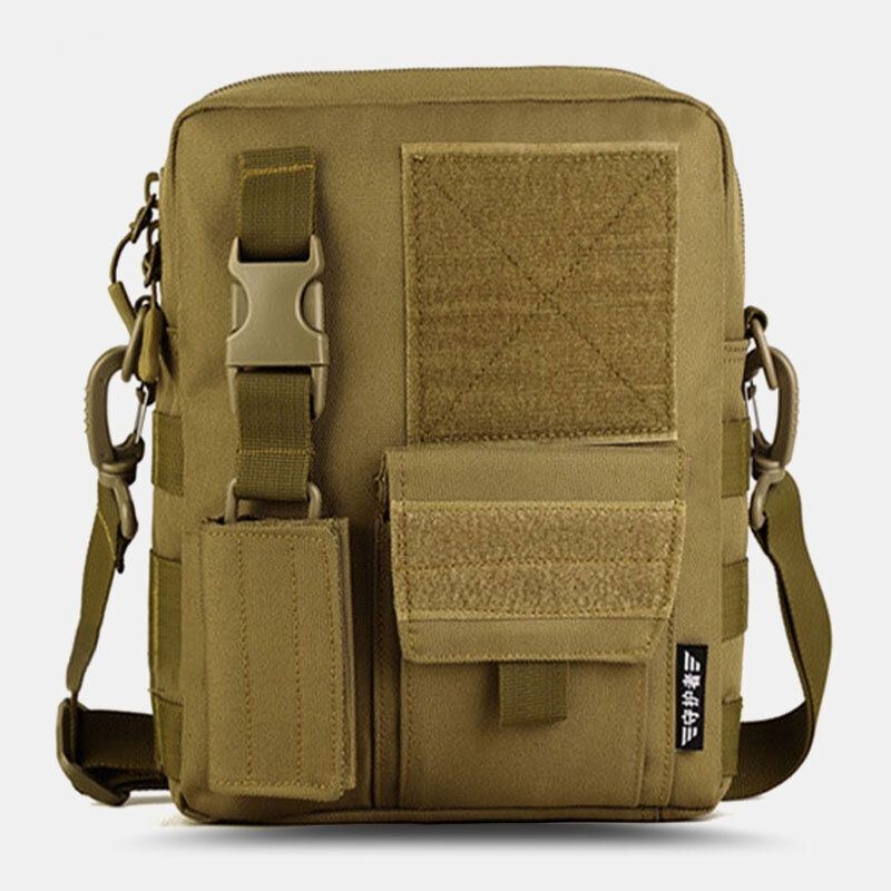 Men Camo Pattern Wielofunkcyjna Torba Podróżna O Dużej Pojemności Na Zewnątrz Torba Taktyczna Crossbody Torba Na Ramię Torba Kwadratowa