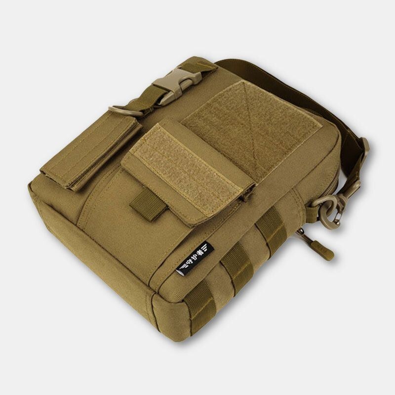 Men Camo Pattern Wielofunkcyjna Torba Podróżna O Dużej Pojemności Na Zewnątrz Torba Taktyczna Crossbody Torba Na Ramię Torba Kwadratowa