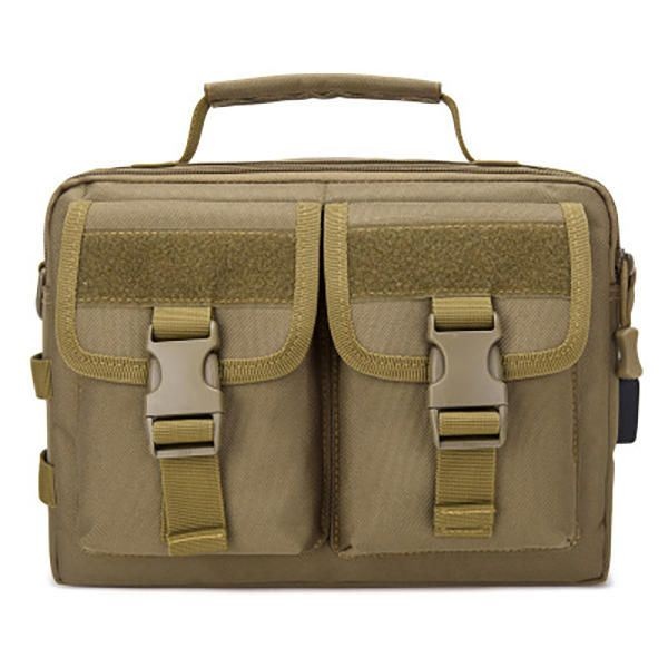 Men New Canvas Tactical Camo Casual Crossbody Bag