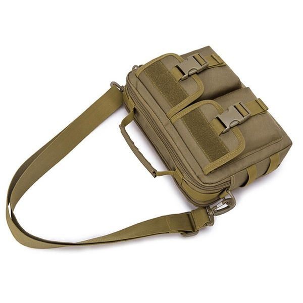 Men New Canvas Tactical Camo Casual Crossbody Bag