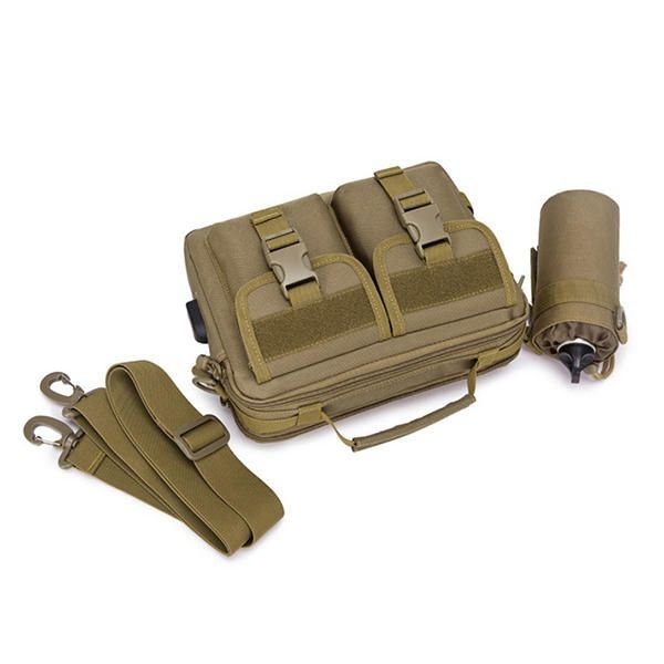 Men New Canvas Tactical Camo Casual Crossbody Bag