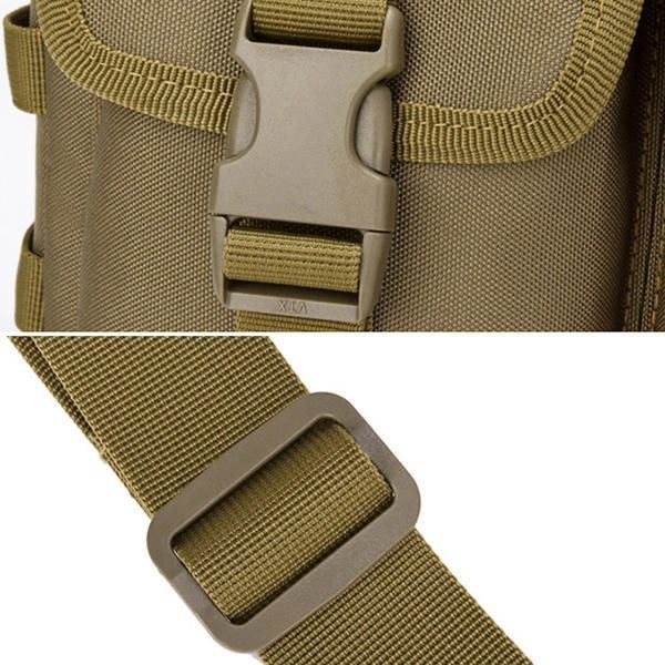 Men New Canvas Tactical Camo Casual Crossbody Bag