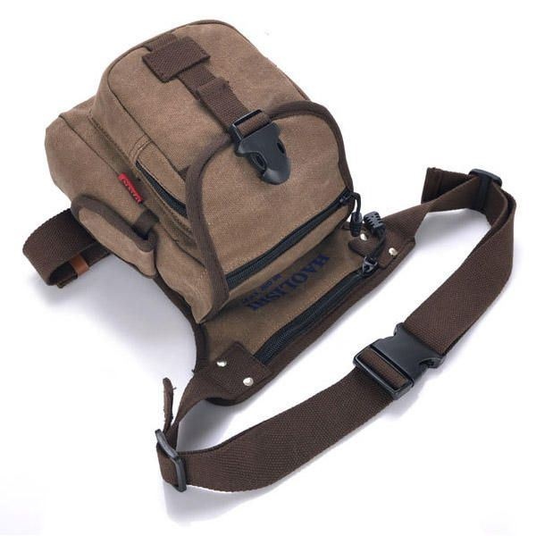 Mężczyźni Kobiety Casual Canvas Outdoor Sports Torba Na Pas Torba Na Aparat