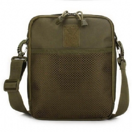 Mężczyźni Kobiety Nylon Sport Outdoor Tactical Army Ipad Torba Na Ramię Crossbody