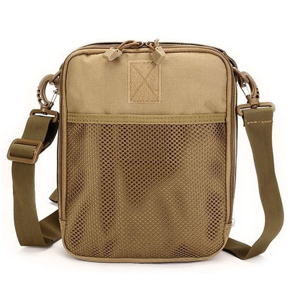 Mężczyźni Kobiety Nylon Sport Outdoor Tactical Army Ipad Torba Na Ramię Crossbody