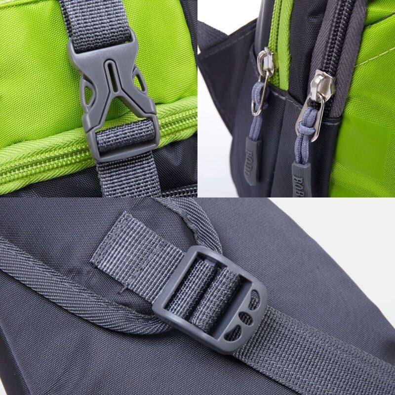 Mężczyźni Kobiety Nylonowa Torba Crossbody Torba Na Klatkę Piersiową Na Zewnątrz