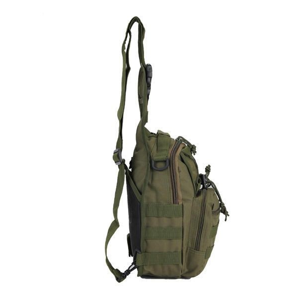 Mężczyźni Outdoor Sport Crossbody Sling Torba Na Ramię Na Klatkę Piersiową