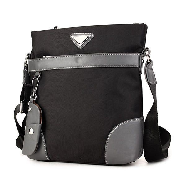 Mężczyźni Oxford Leisure Crossbody Torba Biznesowa Torba Na Ramię Brelok