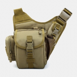 Mężczyźni Oxford Outdoor Riding Sports Camo Wodoodporna Torba Crossbody O Dużej Pojemności Torba Na Pas Torba Podsiodłowa