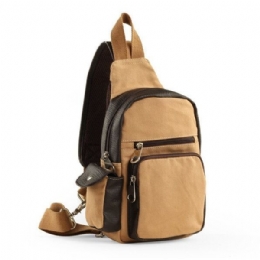 Męska Płócienna Podróżna Torba Podróżna Outdoor Sport Crossbody Bag