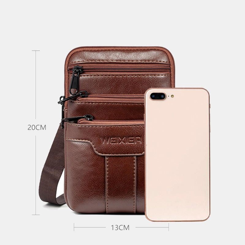 Męska Torba Na Co Dzień Crossbody Torba Na Telefon Torba Z Wieloma Kieszeniami Torba Na Co Dzień Na Zewnątrz