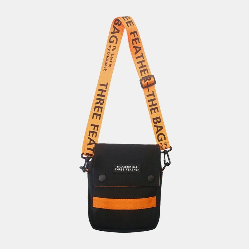 Męska Torba Na Ramię Z Nylonu Unisex Mini Fashion Casual Outdoor Hip-hop Crossbody Bag