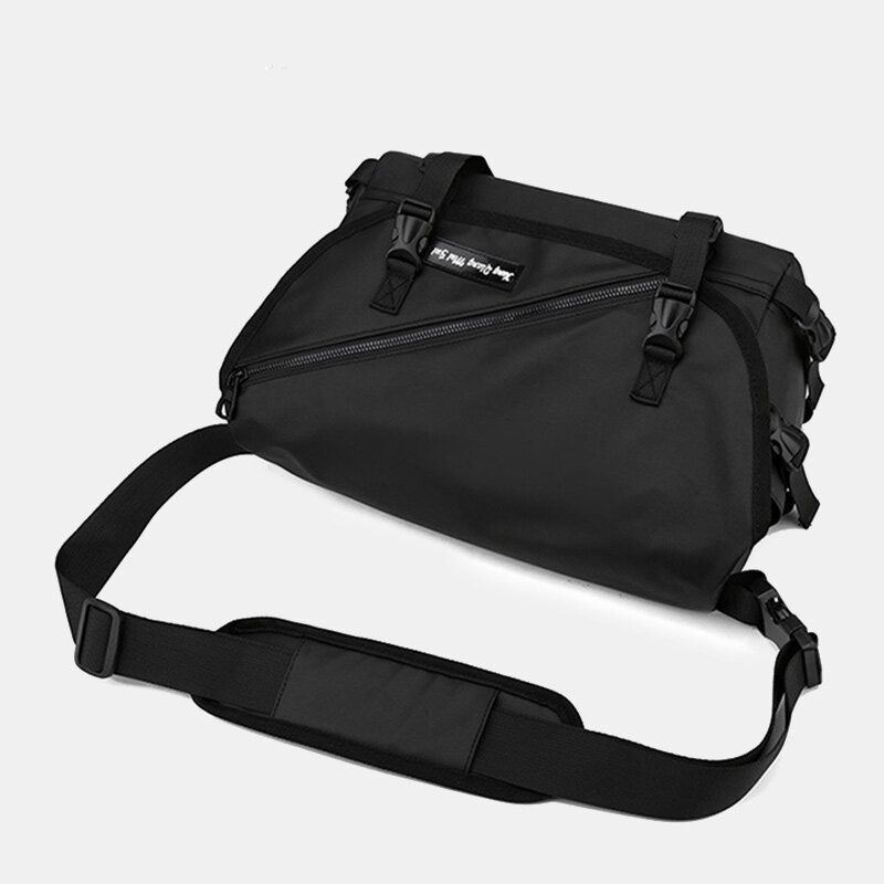 Męska Unisex Duża Pojemność Tylna Kieszeń Antykradzieżowa Torby Crossbody Minimalistyczna Klamra Nylonowa Torba Na Ramię