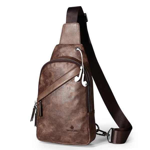 Vintage Casual Sling Bag Crossbody Bag Torba Na Klatkę Piersiową Dla Mężczyzn