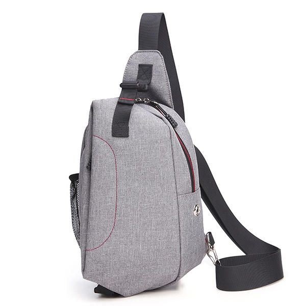 Wielofunkcyjna Torba Crossbody Męska Płócienna Outdoor Sport