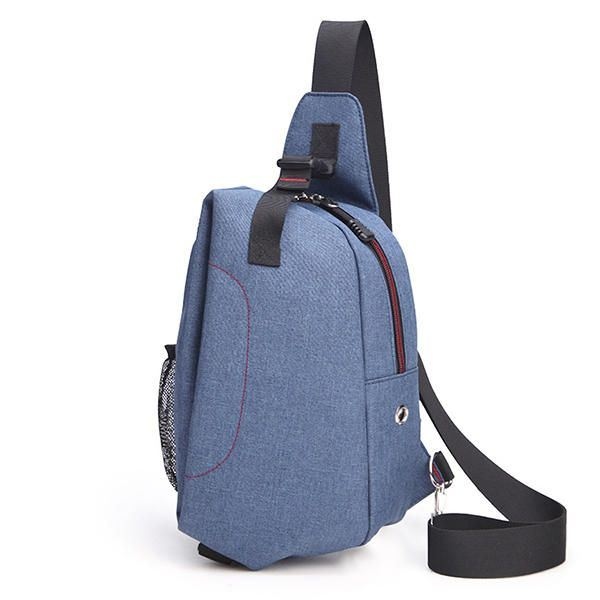 Wielofunkcyjna Torba Crossbody Męska Płócienna Outdoor Sport