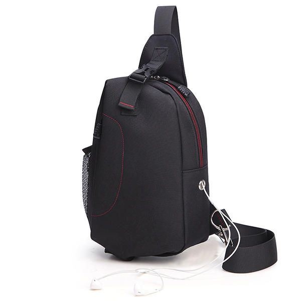 Wielofunkcyjna Torba Crossbody Męska Płócienna Outdoor Sport