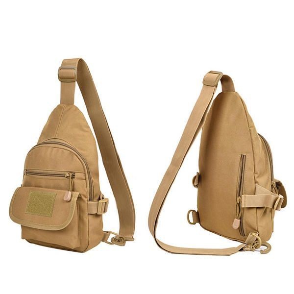 Wodoodporna Nylonowa Torba Crossbody Outdoor Torba Na Ramię Dorywcza Torba Na Klatkę Piersiową Dla Mężczyzn