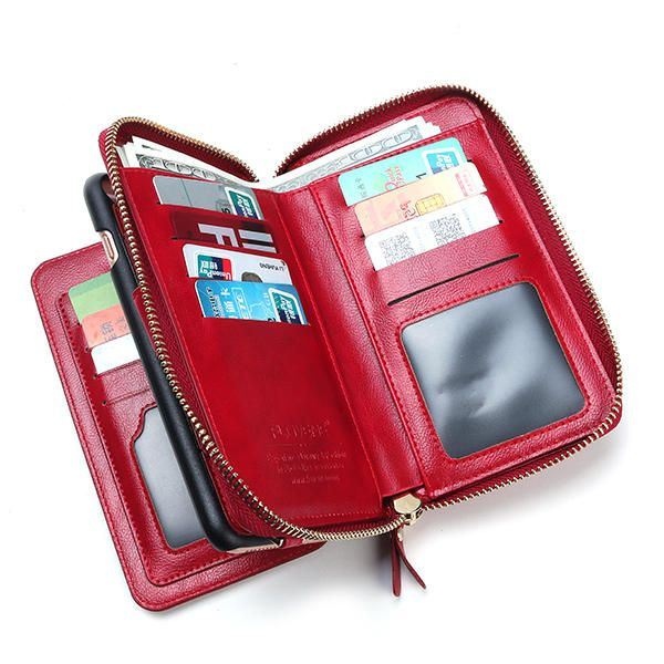 Kobiety 5.5 Cala Portfel Na Telefon Komórkowy Pu Skórzana Kopertówka Torba Crossbody