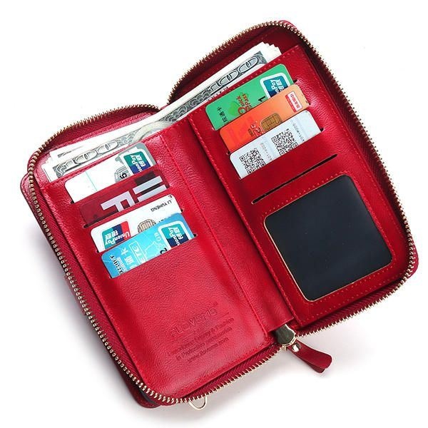 Kobiety 5.5 Cala Portfel Na Telefon Komórkowy Pu Skórzana Kopertówka Torba Crossbody