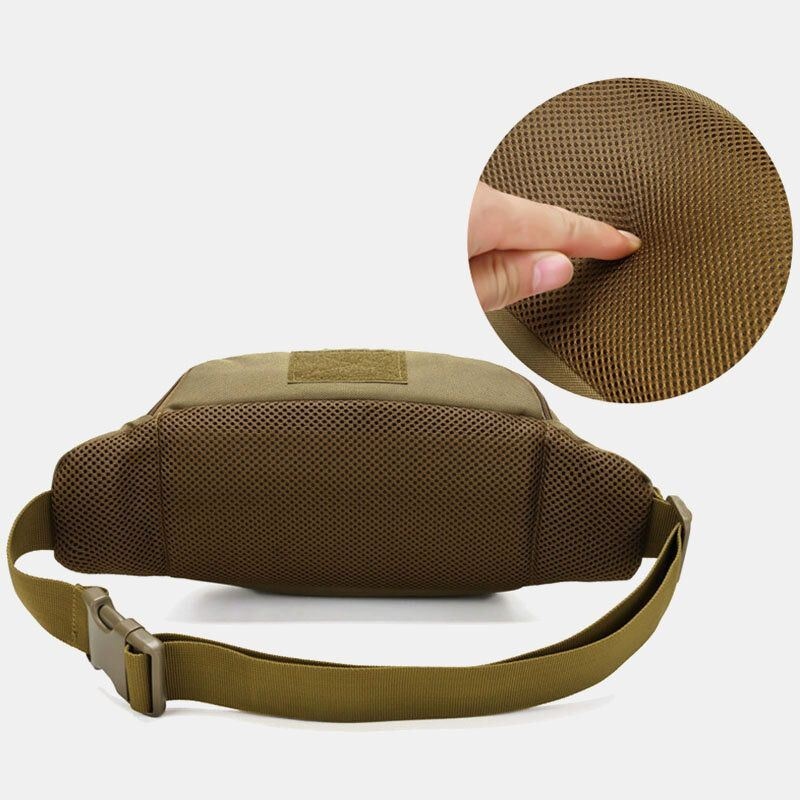 Mężczyźni Camouflage Multi-carry Tactical Travel Sport Riding Waist Bag Torba Na Ramię Torba Na Klatkę Piersiową