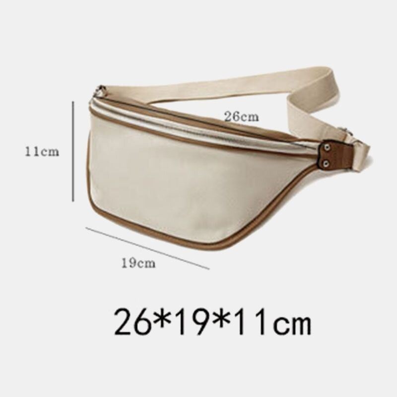 Mężczyźni Pu Leather Dwukolorowe Łączenie Sport Vintage Wodoodporna Patchworkowa Torba Crossbody Torba Na Klatkę Piersiową Torba Na Ramię