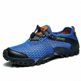 Mężczyźni Mesh Anti Collision Toe Piesze Wycieczki Wspinaczka Outdoor Athletic Shoes