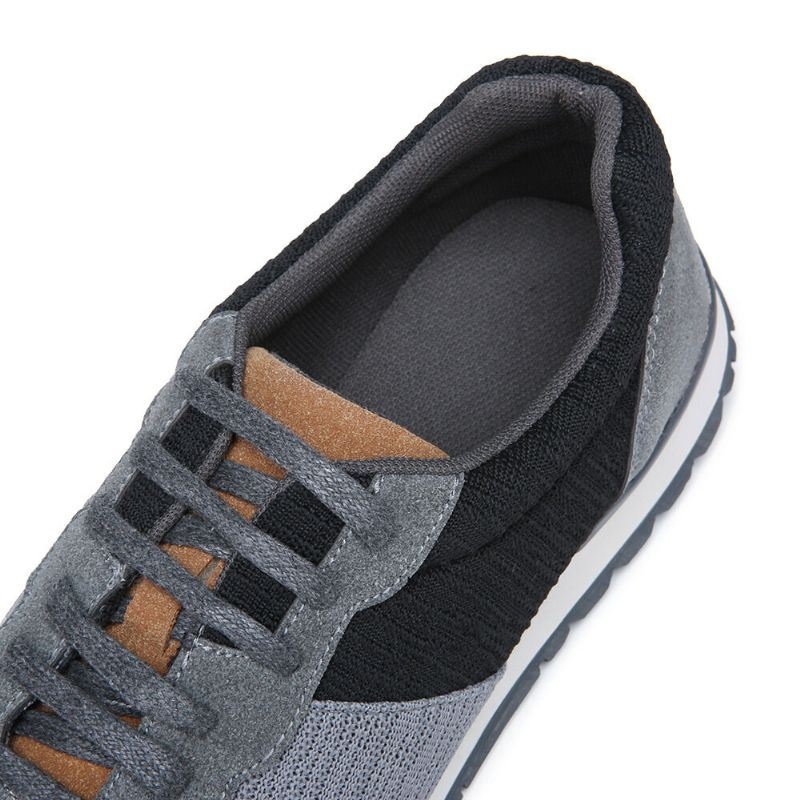 Męskie Colorblock Mesh Splicing Oddychające Sportowe Casual Forrest Sneakers