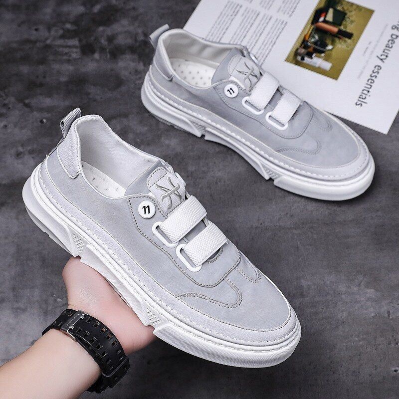 Męskie Oddychające Antypoślizgowe Wygodne Grube Dno Parasol Cloth Lace Up Casual Court Shoes