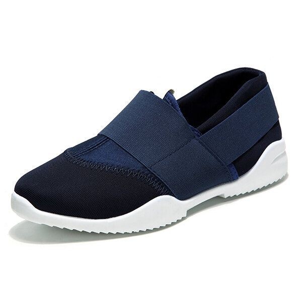 Męskie Oddychające Elastyczne Bnad Slip On Casual Sneakers