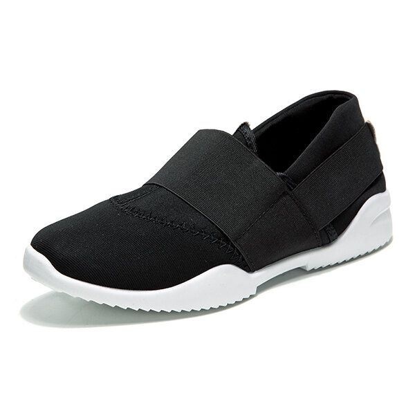 Męskie Oddychające Elastyczne Bnad Slip On Casual Sneakers