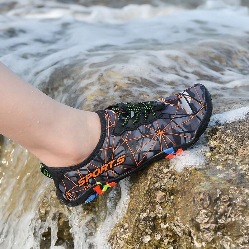 Męskie Wielofunkcyjne Szybkoschnące Nurkowanie Fitness Plaża Snorkeling Buty Wodne